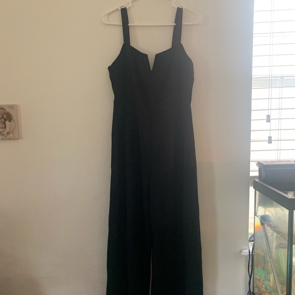 Black long jumpsuit